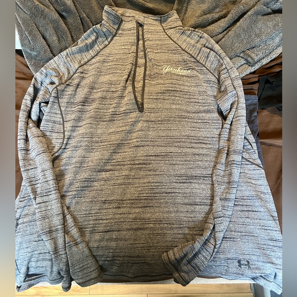 New York Yankees Quarter Zip Pullover